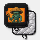 Torch & Temper – Mushroom Beast Design Pannenlap (Voorkant / Achterkant)