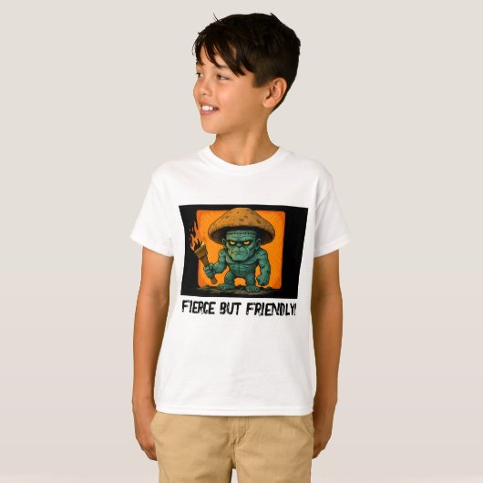 Torch & Temper – Mushroom Beast Design T-shirt (Voorkant volledig)