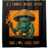 Torch & Temper-Mushroom Beast Douchegordijn (Voorkant)