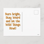 Torch & Temper-Mushroom Beast Feestdagenkaart (Achterkant)