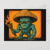 Torch & Temper-Mushroom Beast Feestdagenkaart (Voorkant)
