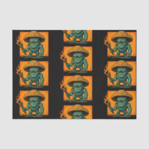 Torch & Temper-Mushroom Beast Pattern Tissuepapier