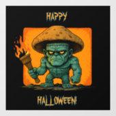 Torch & Temper-Mushroom Beast Raamsticker (Vel)