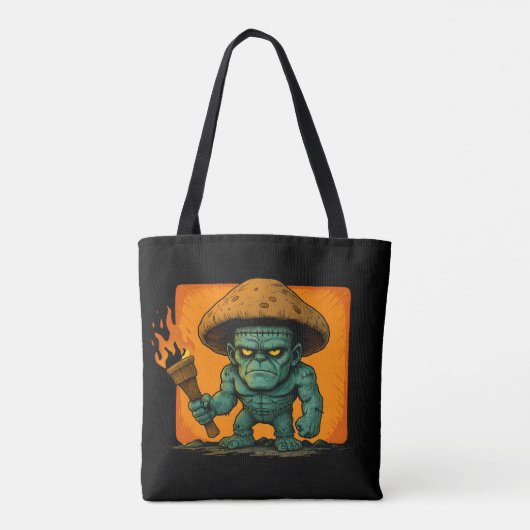 Torch & Temper-Mushroom Beast Tote Bag (Achterkant)