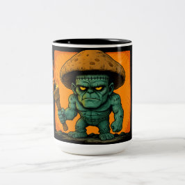 Torch & Temper-Mushroom Beast Tweekleurige Koffiemok
