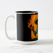 Torch & Temper-Mushroom Beast Tweekleurige Koffiemok (Links)