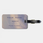 Torch Tower in Doha Bagagelabel (Achterkant horizontaal)