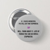 Torchwood Quote Ronde Button 5,7 Cm (Voorkant /achterkant)