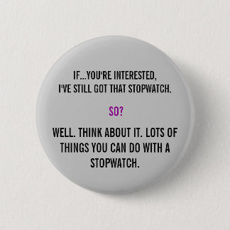 Torchwood Quote Ronde Button 5,7 Cm