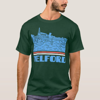 Tord City Gift Engeland City Silhouet Skyline Gre T-shirt