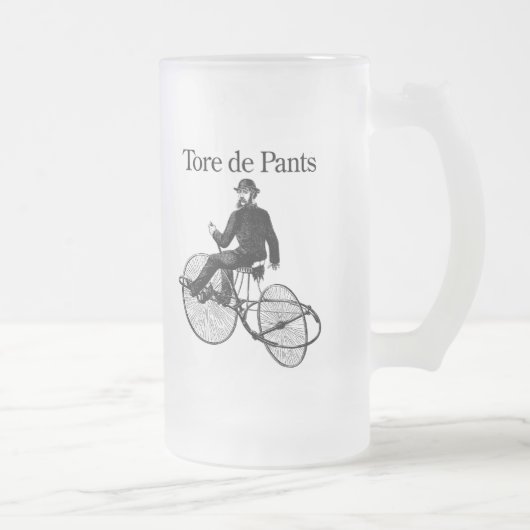 Tore de Pants frosted beer mok (Rechts)