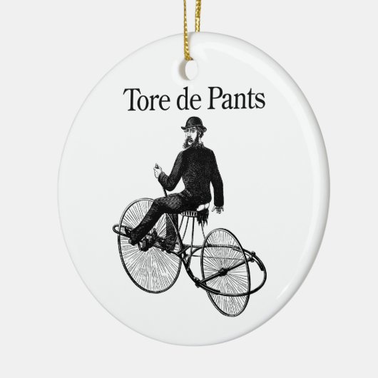Tore de Pants Keramisch Ornament (Links)