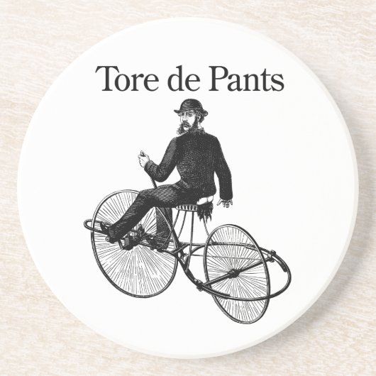 Tore de Pants Zandsteen Onderzetter (Voorkant)