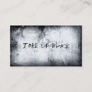 Tore Up [black] Visitekaartjes