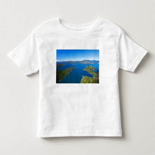 Torea Bay, Charlotte Sound, Marlborough Kinder Shirts (Voorkant)