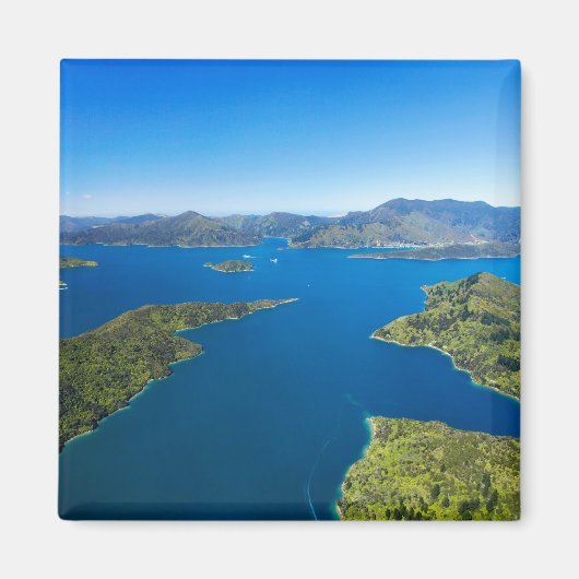 Torea Bay, Charlotte Sound, Marlborough Magneet (Voorkant)