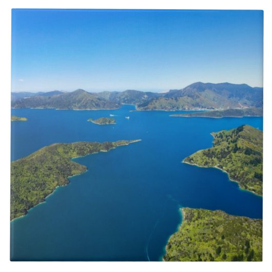 Torea Bay, Charlotte Sound, Marlborough Tegeltje (Voorkant)