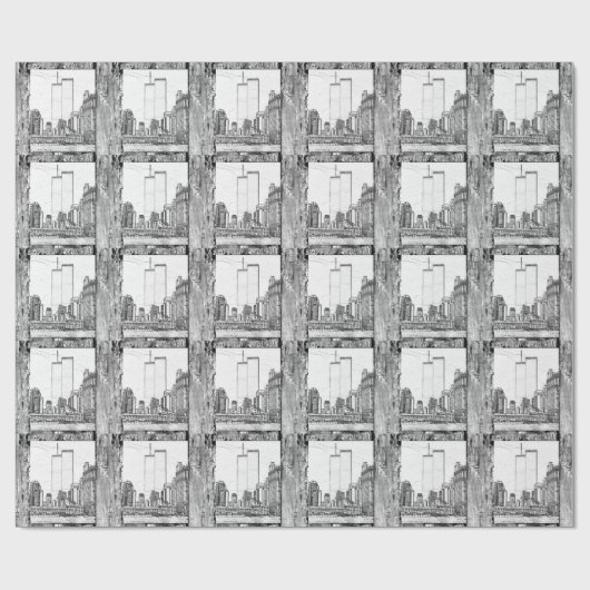 Toren Cadeaupapier (Vlak)