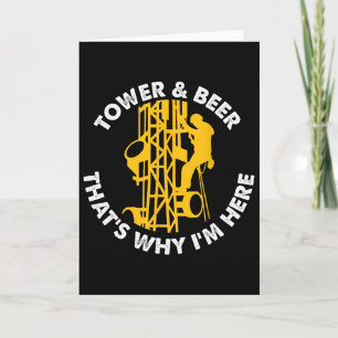 Toren en bier daarom ben ik hier Torenbeklimmer  Kaart