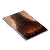 Toren gemaakt van Botten Dark Fantasy Art Notitieboek (Rechterzijde)