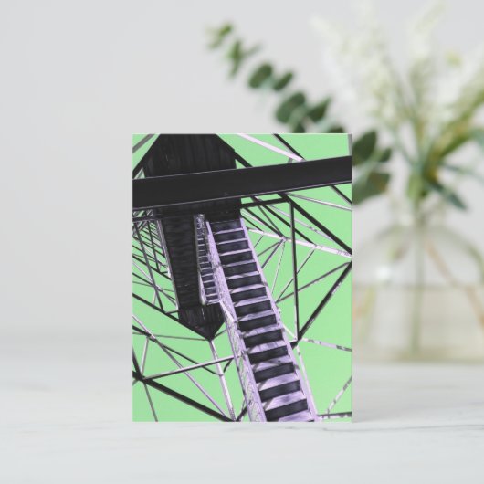 toren in eureka - bronnen briefkaart (Staand voorkant)