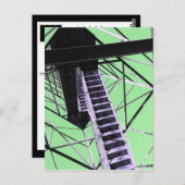 toren in eureka - bronnen briefkaart (Voorkant / Achterkant)