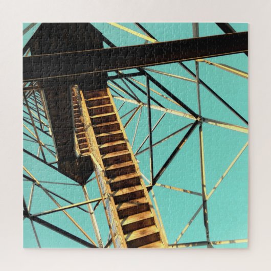 toren in eureka - bronnen legpuzzel (Verticaal)