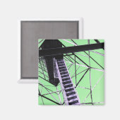 toren in eureka - bronnen magneet (Voorkant / Achterkant)