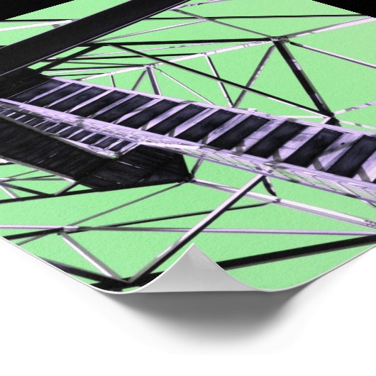 toren in eureka - bronnen poster (Hoek)