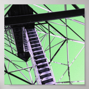 toren in eureka - bronnen poster