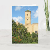 Toren in Rabat, Marokko Kaart (Voorkant)