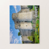Toren van Angers, Angers, Frankrijk Legpuzzel (Verticaal)