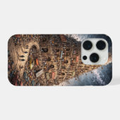 toren van Babel iPhone Hoesje (Achterkant horizontaal)