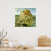 Toren van Babel - POSTER (Keuken)