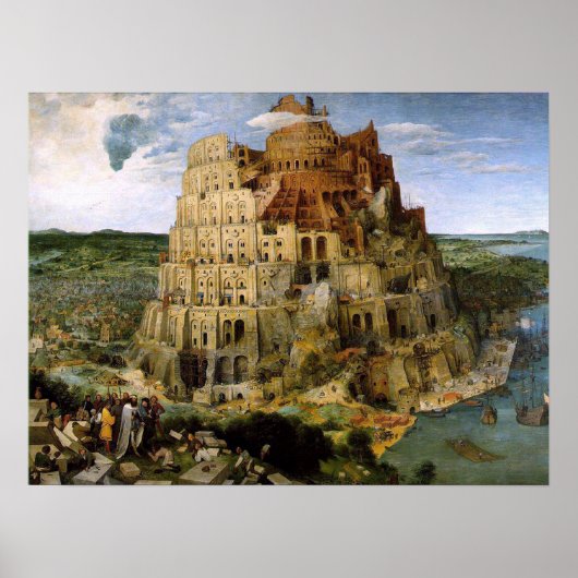Toren van Babel Print (Voorkant)