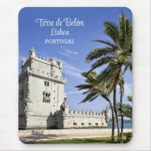 Toren van Belém foto, Lissabon, Portugal Muismat