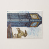 Toren van Big Ben in het Palace of Westminster Legpuzzel (Horizontaal)