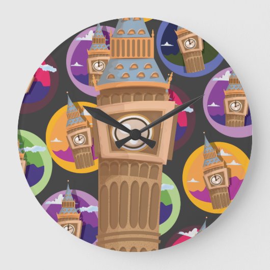 Toren van Big Ben in Westminster Grote Klok (Voorkant)