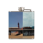 toren van Blackpool Heupfles (Achterkant)