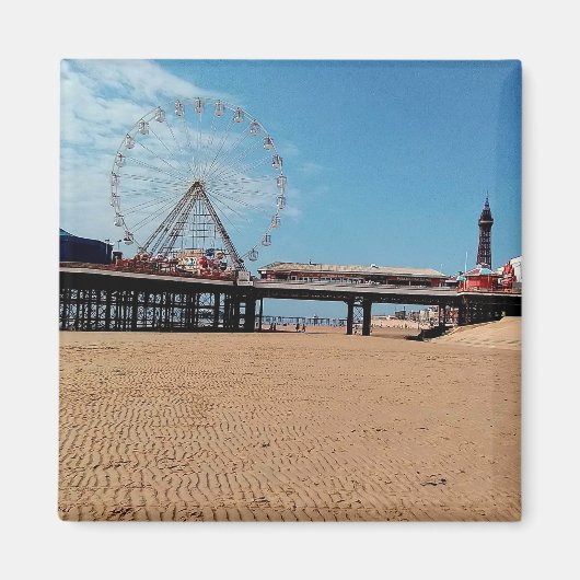 toren van Blackpool Magneet (Voorkant)