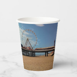toren van Blackpool Papieren Bekers