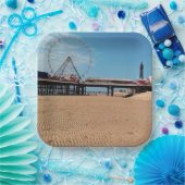 toren van Blackpool Papieren Bordje (Feest)