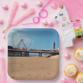 toren van Blackpool Papieren Bordje (Feest)