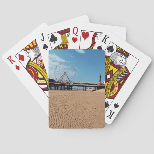 toren van Blackpool Pokerkaarten (Achterkant)