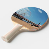 toren van Blackpool Tafeltennisbatje (Voorkant Gekanteld)
