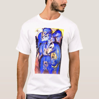 Toren van blauwe paarden door Franz Marc T-shirt