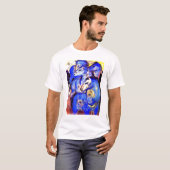 Toren van blauwe paarden door Franz Marc T-shirt (Voorkant volledig)
