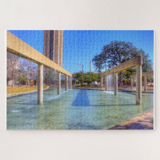 Toren van de Amerika's Texas Legpuzzel (Horizontaal)