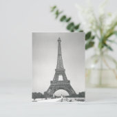 Toren van Eiffel, 1887-89 Briefkaart (Staand voorkant)