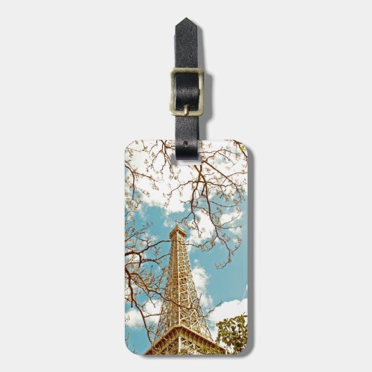 Toren van Eiffel Bagagelabel (Voorkant verticaal)